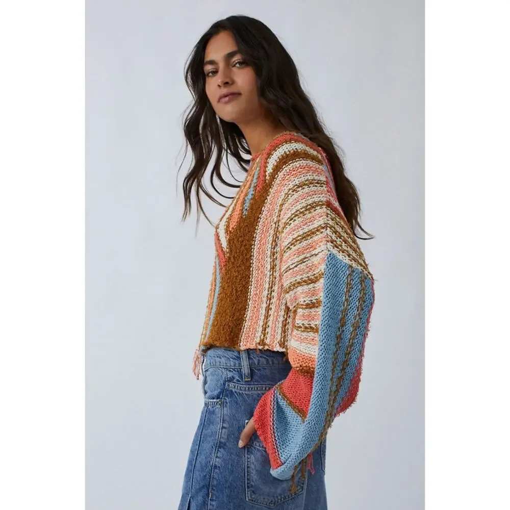 Free People Baja Pullover XS